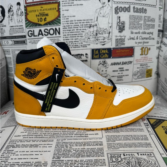 Jordan Other - Nike Air Jordan 1 Retro High OG Yellow Ochre DZ5485-701 Men Size 11 No Box